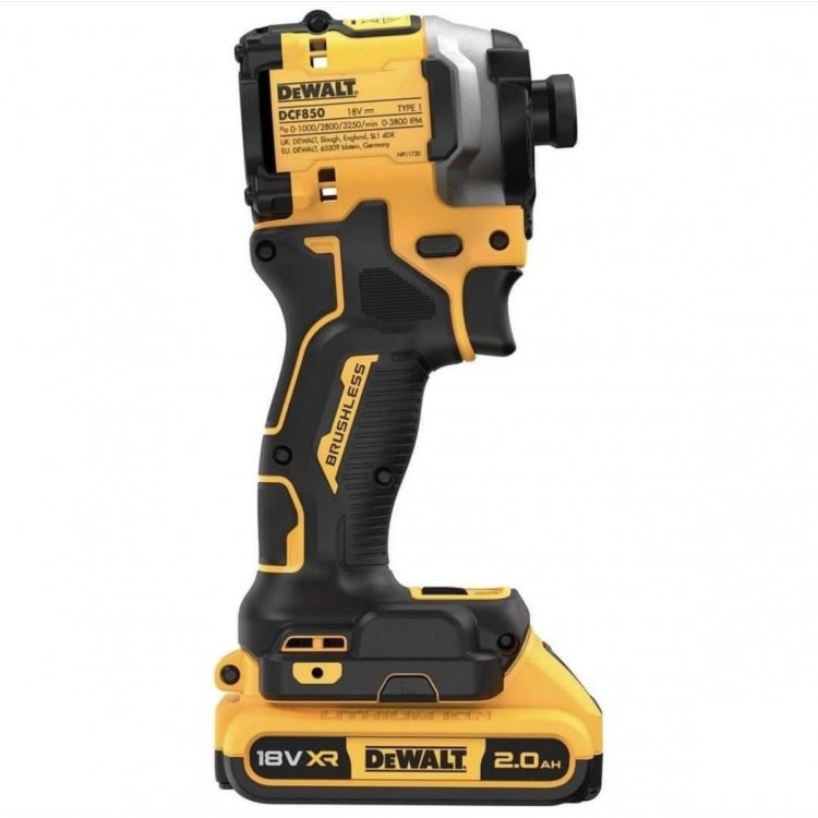 Dewalt DCF850D2T 18V 2.0AH Çift Akülü Kömürsüz Tornavida