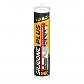 SGS  FIXED GENEL AMAÇLI SİLİKON BEYAZ (280 GR) YÜKSEK MUKAVVEMETLİ