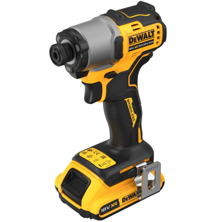 Dewalt DCF840D2T 18V 2.0AH Li-ion Kompakt Kömürsüz Çift Akülü Darbeli Tornavida