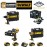 DEWALT 4'LÜ SET DCD805 + DCS565 + DCF922 + DCF860 + 4 ADET 4 AMPER AKÜ + SARJ ALETİ