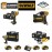 DEWALT 4'LÜ SET DCF922 + DCD800 + DCF887 + DCD805 + 4 ADET 4 AMPER AKÜ + SARJ ALETİ
