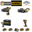 DEWALT 4'LÜ SET DCF922 + DF887+ DCF850 + DCS334 + 4 ADET 4 AMPER AKÜ + SARJ ALETİ
