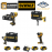 DEWALT 4'LÜ SET DCF922 + DF887+ DCF850 + DCH133 + 4 ADET 4 AMPER AKÜ + SARJ ALETİ