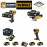 DEWALT 4'LÜ SET DCF922 + DF850+ DCG412 + DCS565 + 4 ADET 4 AMPER AKÜ + SARJ ALETİ