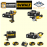 DEWALT 4'LÜ SET DCF922 + DCG412+ DCS334 + DCD805 + 4 ADET 4 AMPER AKÜ + SARJ ALETİ