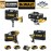 DEWALT 4'LÜ SET DCH133 + DCF887 + DCG412 + DCD800 + 4 ADET 4 AMPER AKÜ + SARJ ALETİ