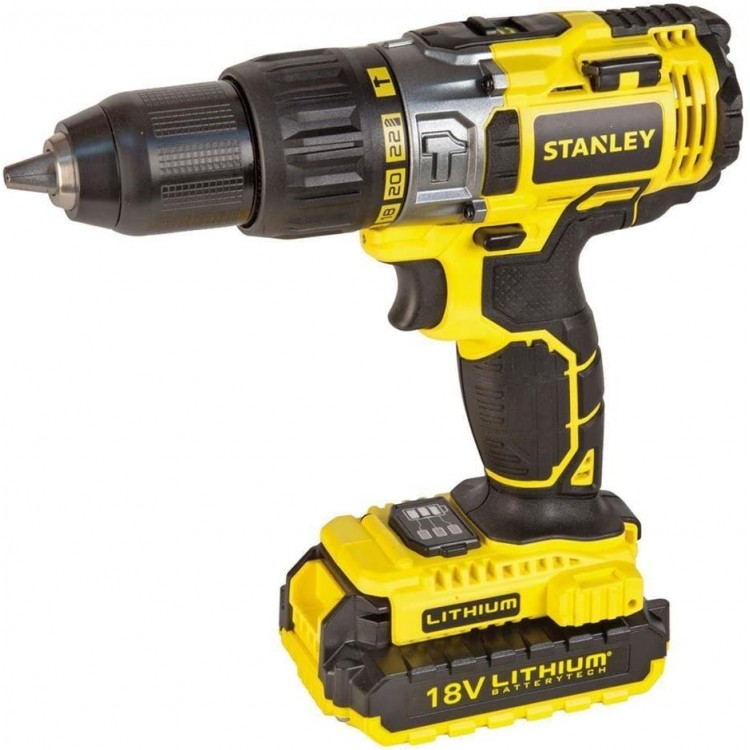 Stanley STDC18LHBKA 18V 2 Ah Li-ion Şarjlı Darbeli Matkap