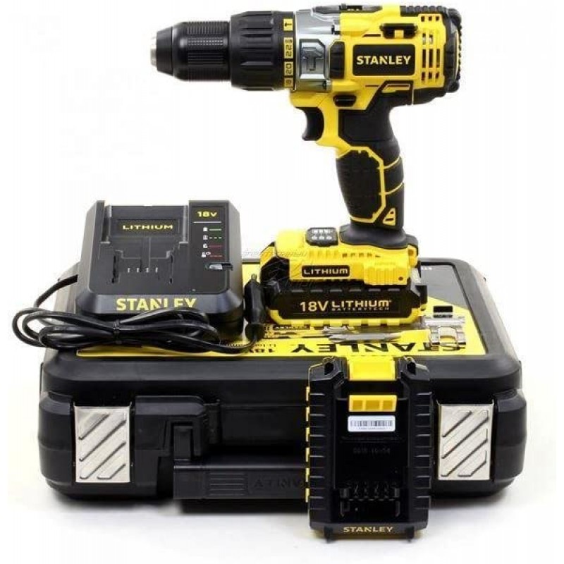 Stanley STDC18LHBKA 18V 2 Ah Li-ion Şarjlı Darbeli Matkap