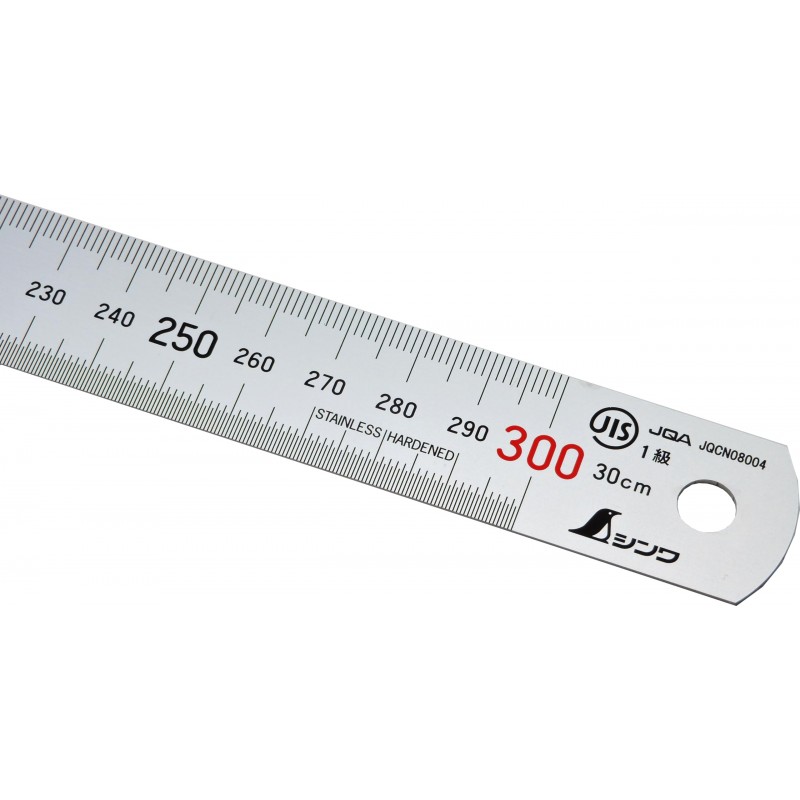 SHİNWA 30CM -12" ÇELİK CETVEL