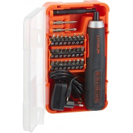 BLACK +Decker BD40K27-TR 4V 6,35 mm Li-ion Akülü Tornavida 27 PARÇA OKAN HIRDAVAT