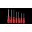 İzeltaş Delikli Torx Uçlu Tornavida Seti 7 Parça Tr10 - Tr15 - Tr20 - Tr25 -tr27 Tr30 - Tr40