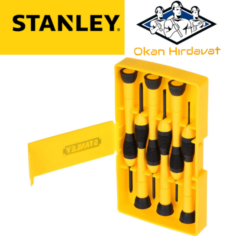 Stanley ST066052 6 Parça Saatçi Tornavida Seti 0-66-052