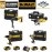 DEWALT 4'LÜ SET DCH133 + DCF887 + DCG412 + DCD805 + 4 ADET 4 AMPER AKÜ + SARJ ALETİ